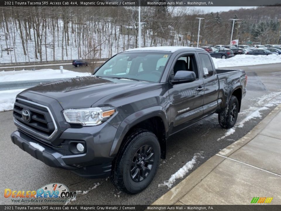 2021 Toyota Tacoma SR5 Access Cab 4x4 Magnetic Gray Metallic / Cement Photo #12