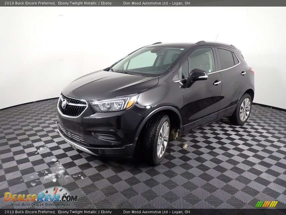 2019 Buick Encore Preferred Ebony Twilight Metallic / Ebony Photo #8