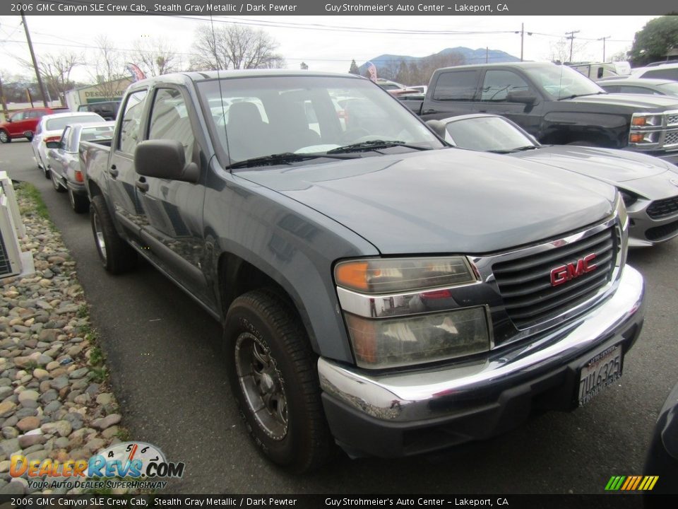 2006 GMC Canyon SLE Crew Cab Stealth Gray Metallic / Dark Pewter Photo #1