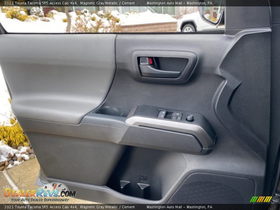 2021 Toyota Tacoma SR5 Access Cab 4x4 Magnetic Gray Metallic / Cement Photo #18