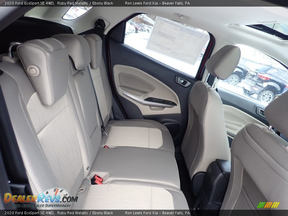 2020 Ford EcoSport SE 4WD Ruby Red Metallic / Ebony Black Photo #7