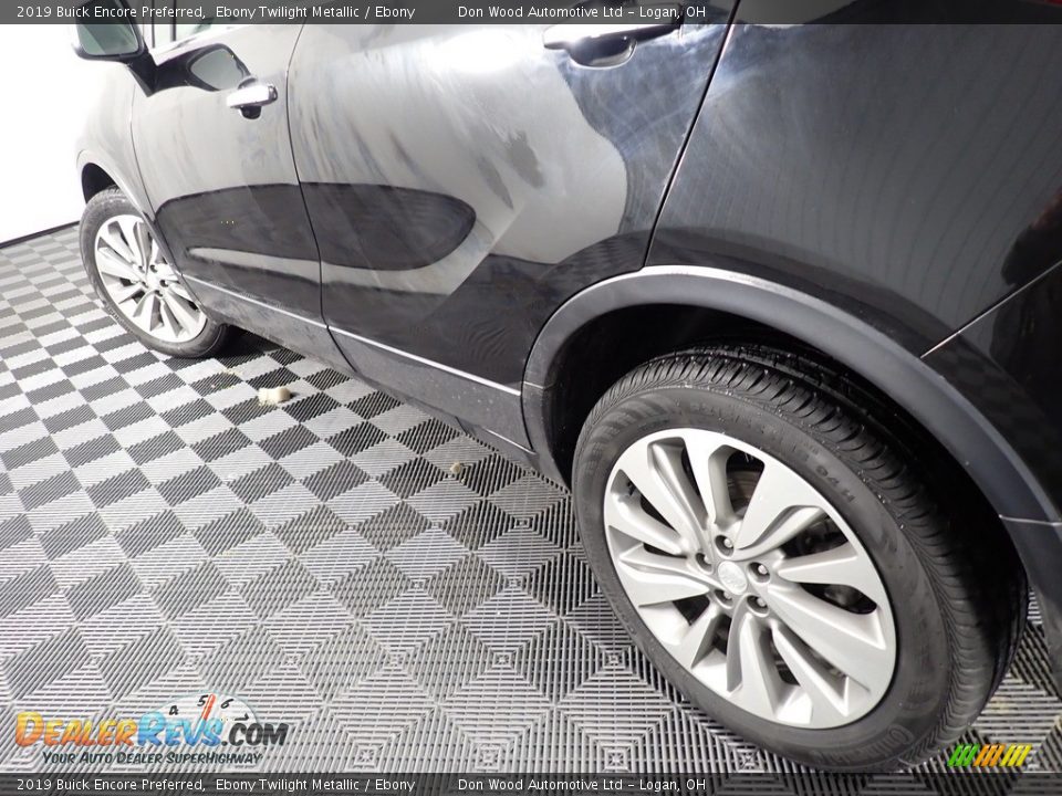 2019 Buick Encore Preferred Ebony Twilight Metallic / Ebony Photo #11