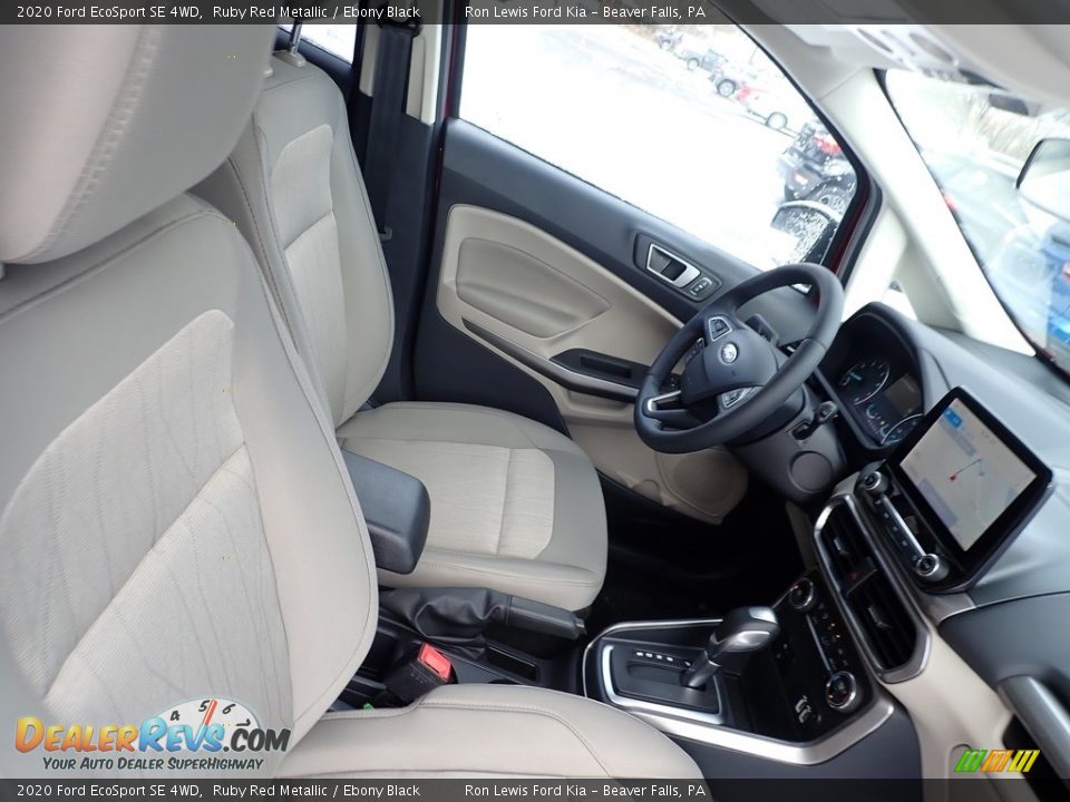 2020 Ford EcoSport SE 4WD Ruby Red Metallic / Ebony Black Photo #8