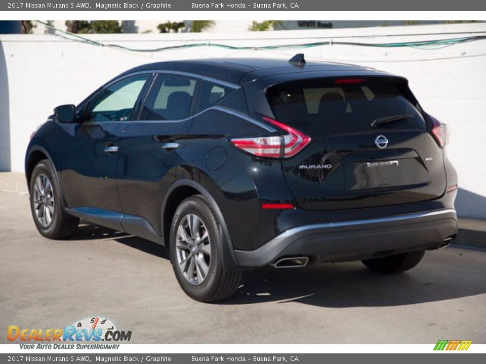 2017 Nissan Murano S AWD Magnetic Black / Graphite Photo #2