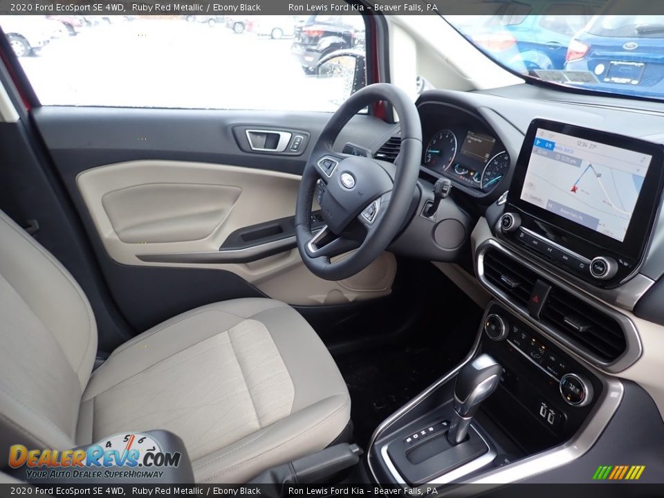 2020 Ford EcoSport SE 4WD Ruby Red Metallic / Ebony Black Photo #9