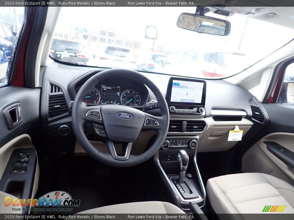 2020 Ford EcoSport SE 4WD Ruby Red Metallic / Ebony Black Photo #11