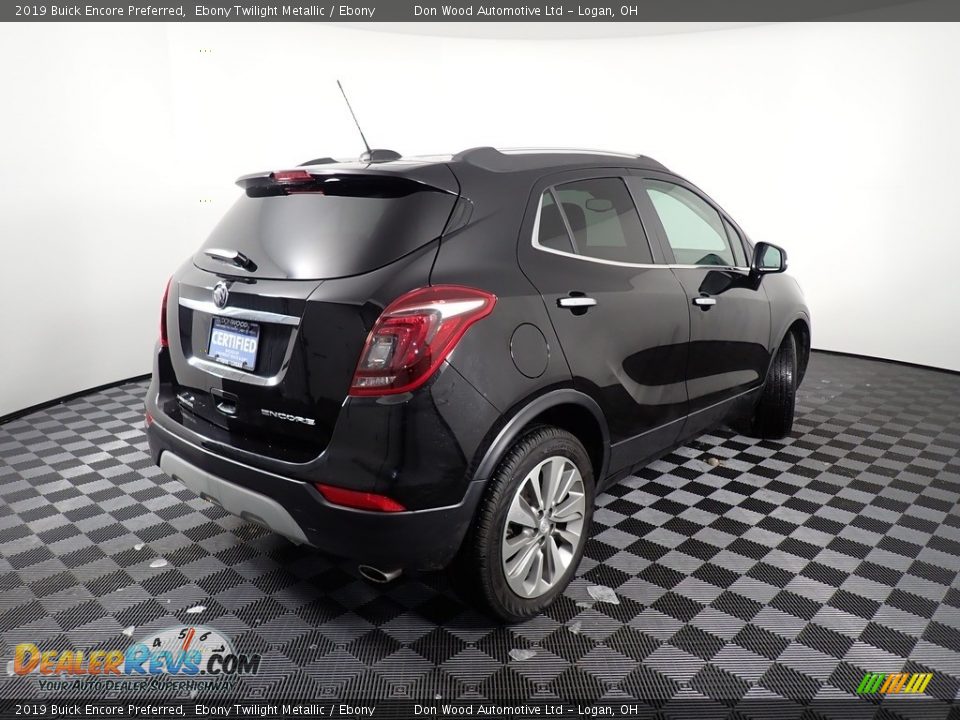 2019 Buick Encore Preferred Ebony Twilight Metallic / Ebony Photo #15