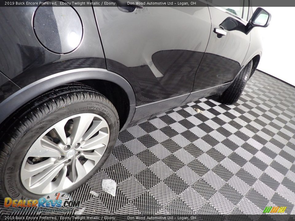 2019 Buick Encore Preferred Ebony Twilight Metallic / Ebony Photo #16