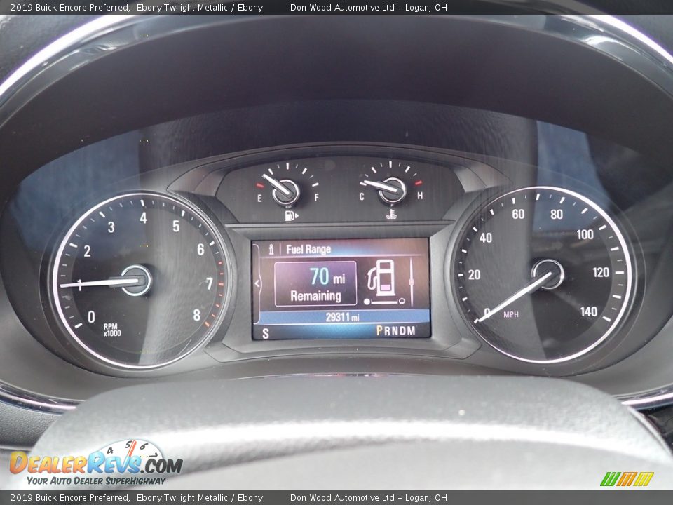2019 Buick Encore Preferred Ebony Twilight Metallic / Ebony Photo #19