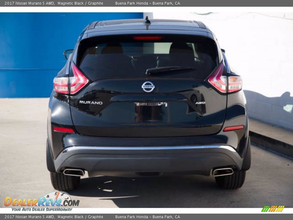 2017 Nissan Murano S AWD Magnetic Black / Graphite Photo #11