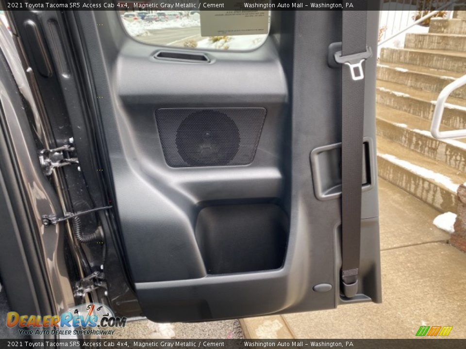 2021 Toyota Tacoma SR5 Access Cab 4x4 Magnetic Gray Metallic / Cement Photo #28