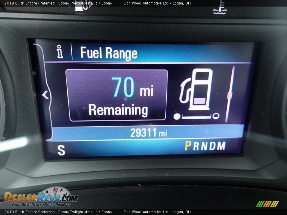2019 Buick Encore Preferred Ebony Twilight Metallic / Ebony Photo #20