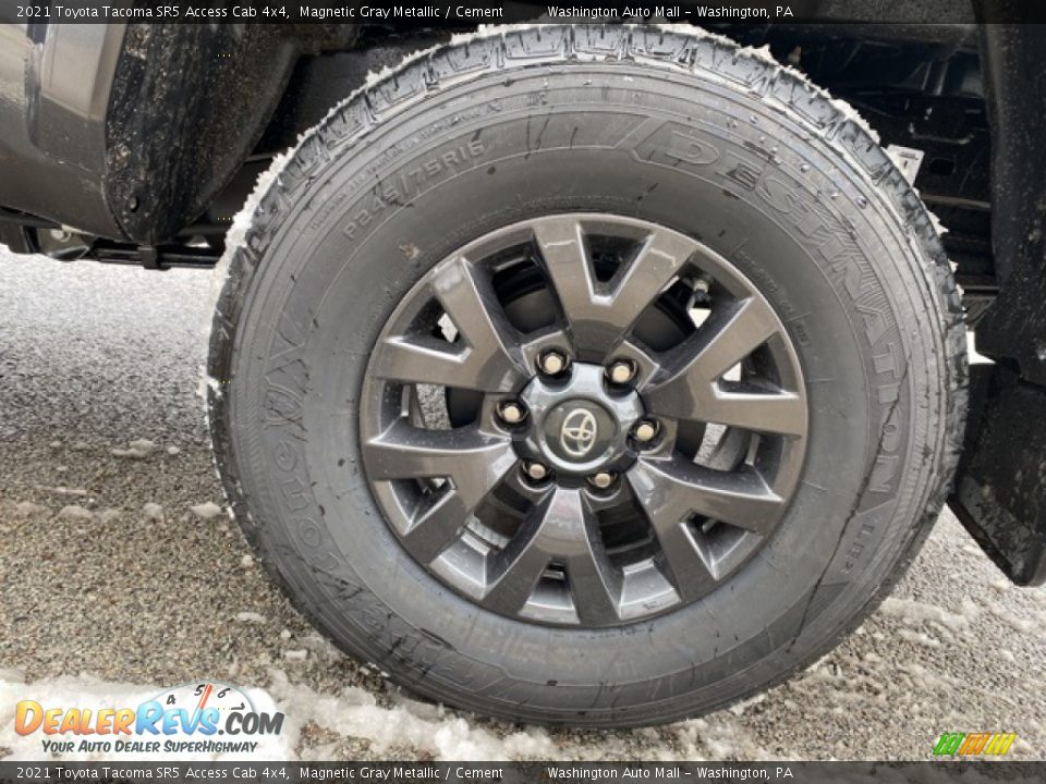 2021 Toyota Tacoma SR5 Access Cab 4x4 Magnetic Gray Metallic / Cement Photo #29
