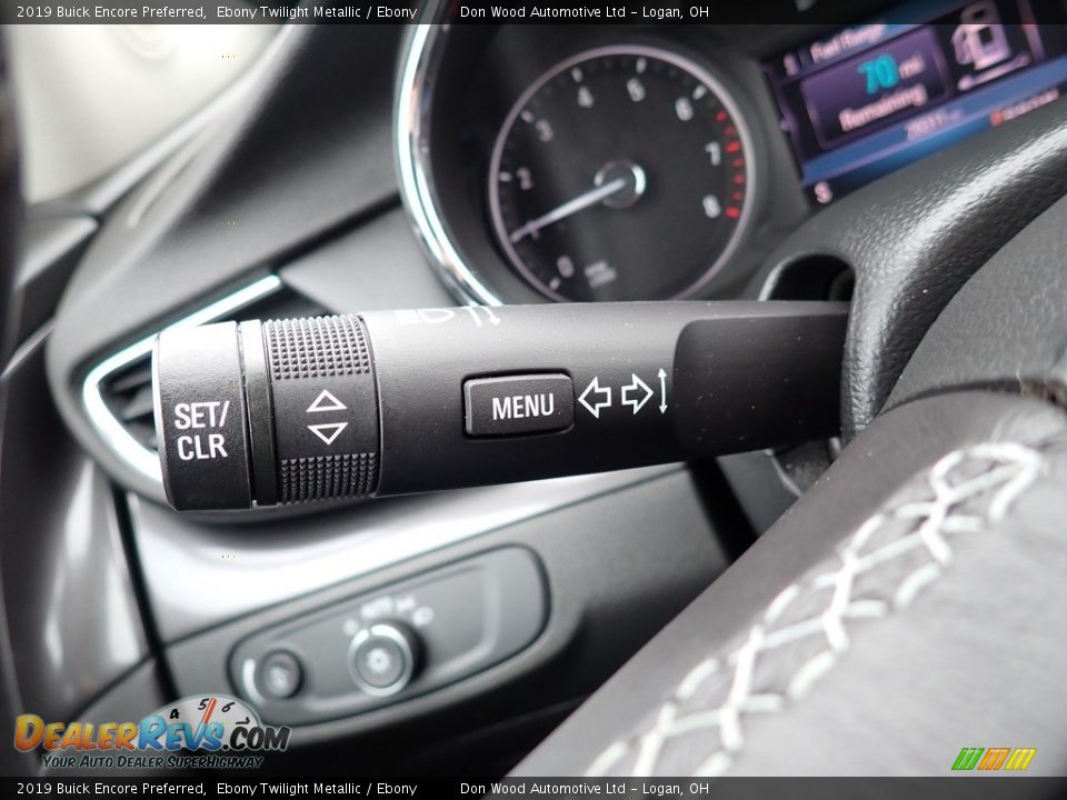 2019 Buick Encore Preferred Ebony Twilight Metallic / Ebony Photo #21