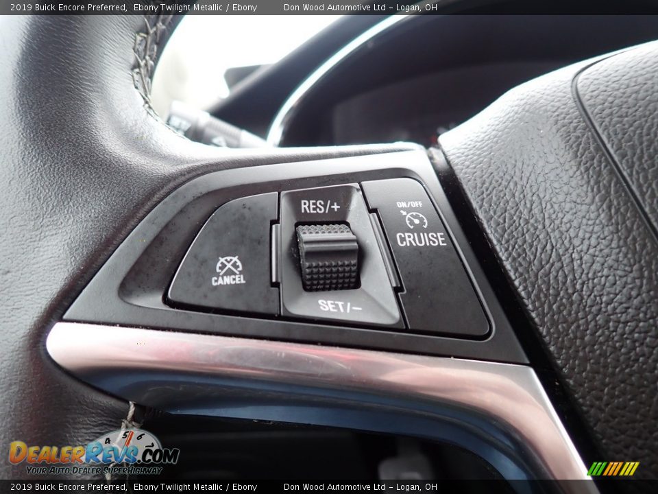 2019 Buick Encore Preferred Ebony Twilight Metallic / Ebony Photo #22