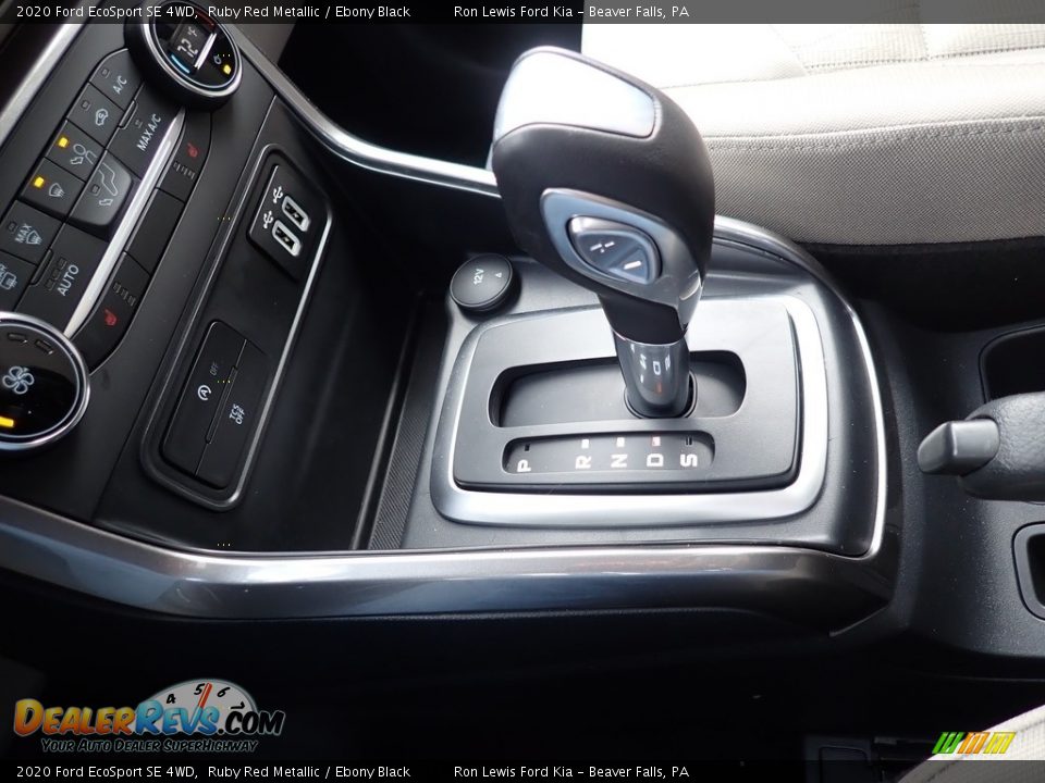 2020 Ford EcoSport SE 4WD Ruby Red Metallic / Ebony Black Photo #20