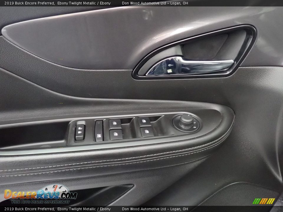 2019 Buick Encore Preferred Ebony Twilight Metallic / Ebony Photo #28