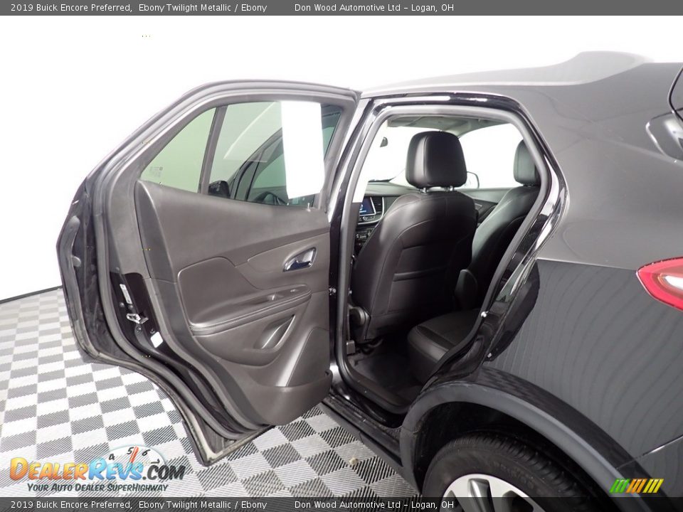 2019 Buick Encore Preferred Ebony Twilight Metallic / Ebony Photo #33