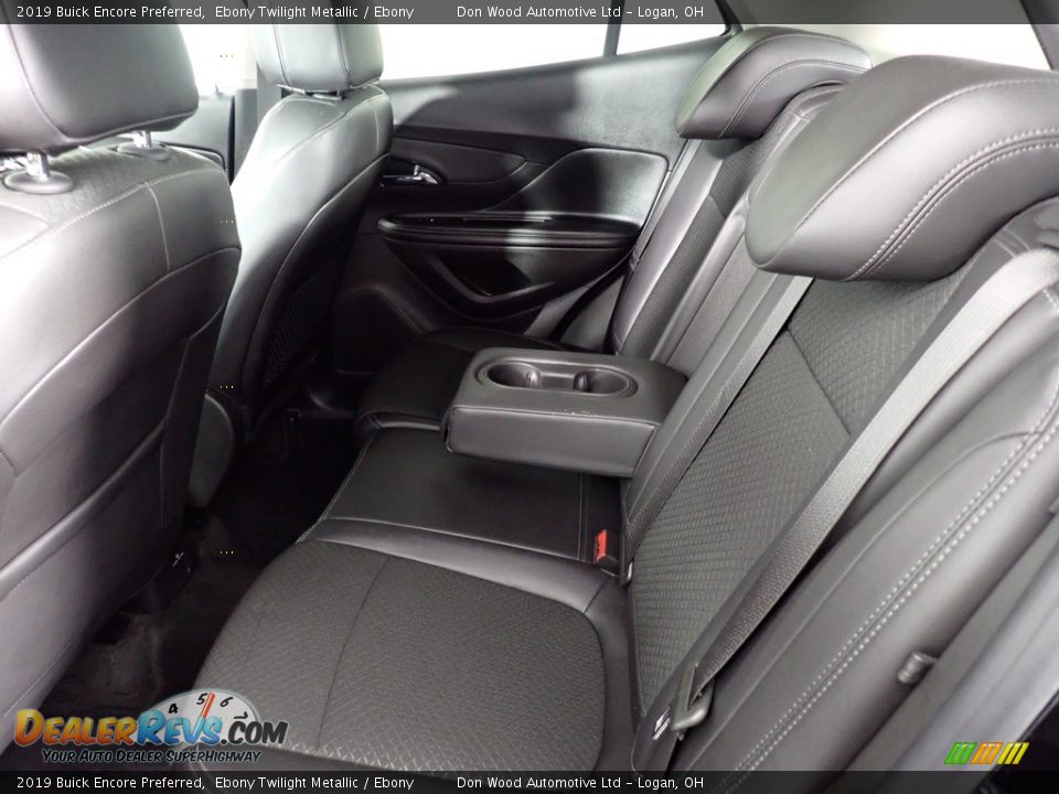 2019 Buick Encore Preferred Ebony Twilight Metallic / Ebony Photo #34
