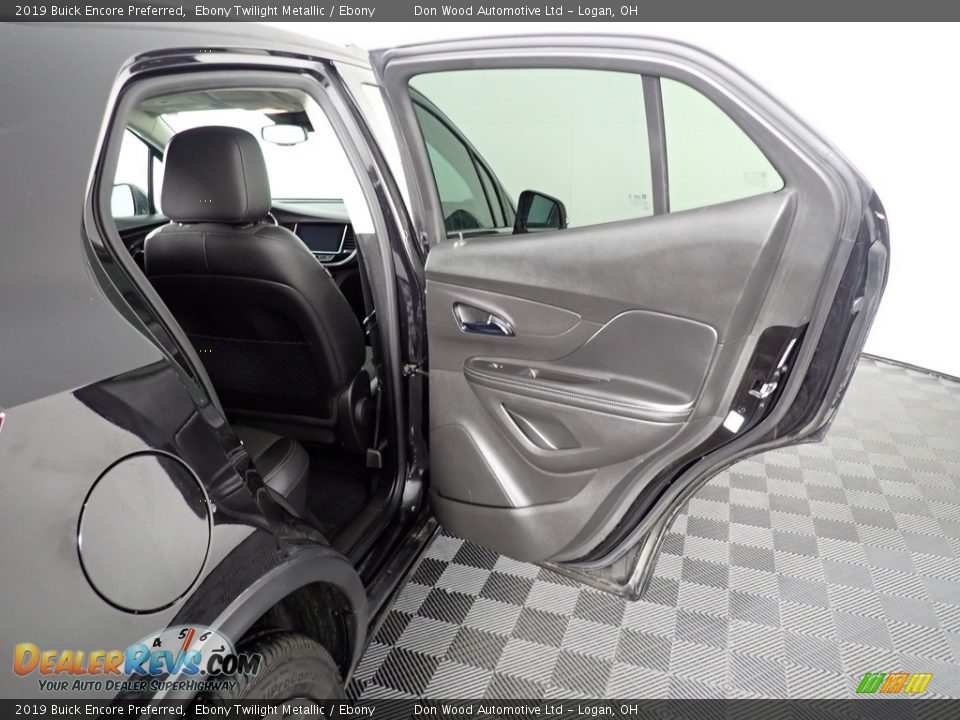 2019 Buick Encore Preferred Ebony Twilight Metallic / Ebony Photo #36
