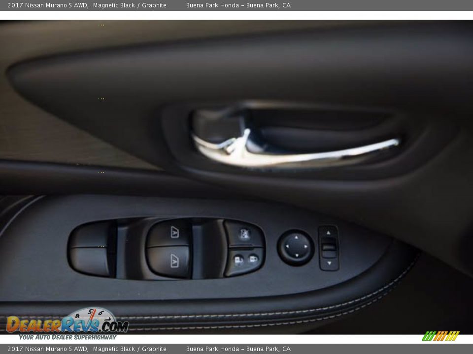 2017 Nissan Murano S AWD Magnetic Black / Graphite Photo #29