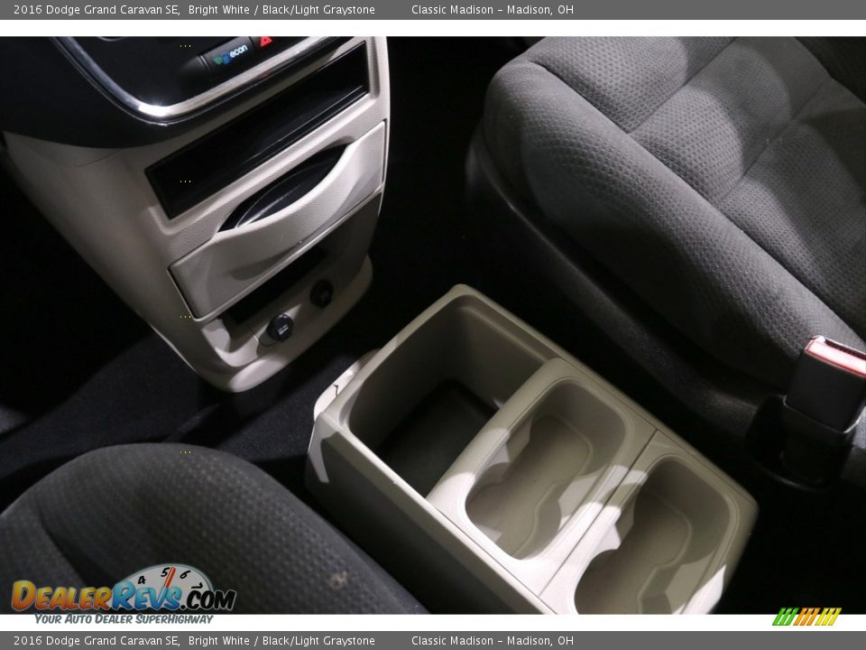 2016 Dodge Grand Caravan SE Bright White / Black/Light Graystone Photo #11