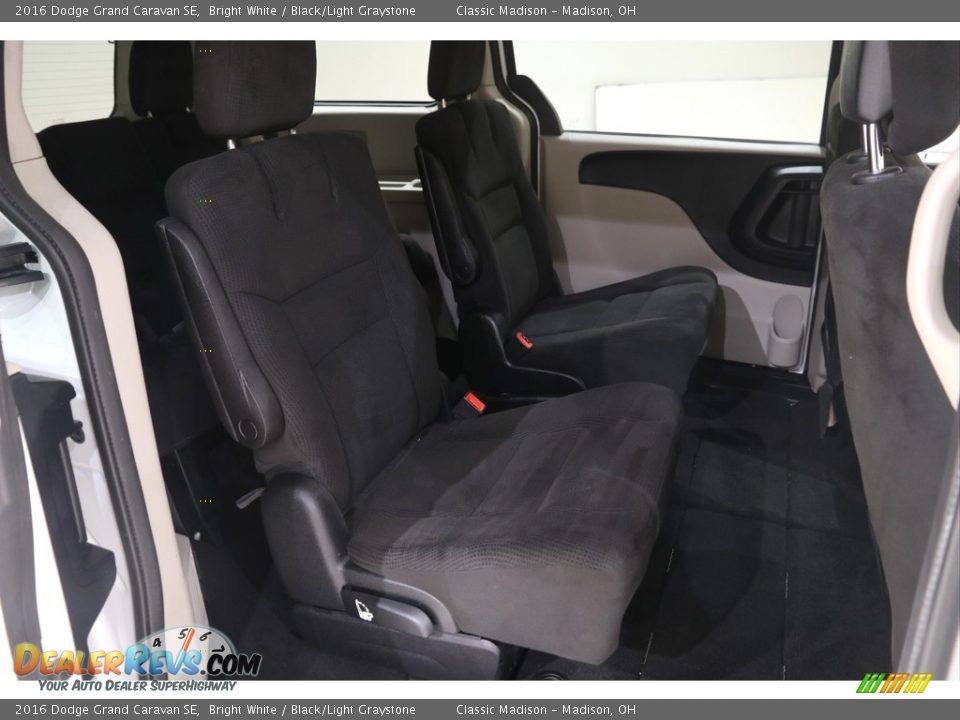2016 Dodge Grand Caravan SE Bright White / Black/Light Graystone Photo #14