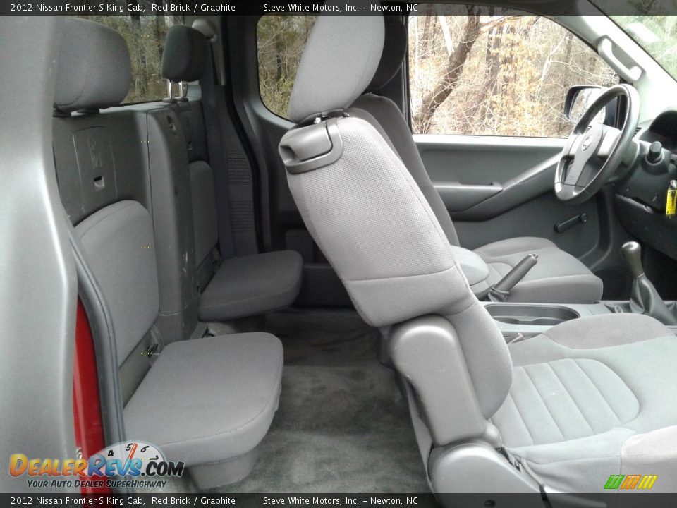 2012 Nissan Frontier S King Cab Red Brick / Graphite Photo #14