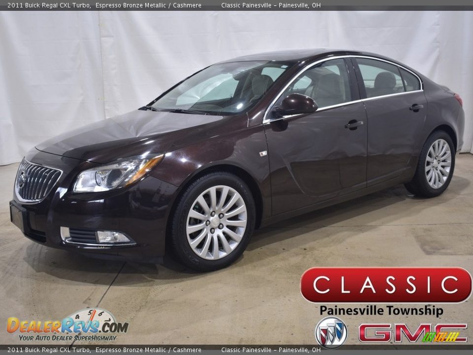 2011 Buick Regal CXL Turbo Espresso Bronze Metallic / Cashmere Photo #1