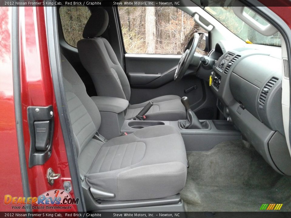 2012 Nissan Frontier S King Cab Red Brick / Graphite Photo #16