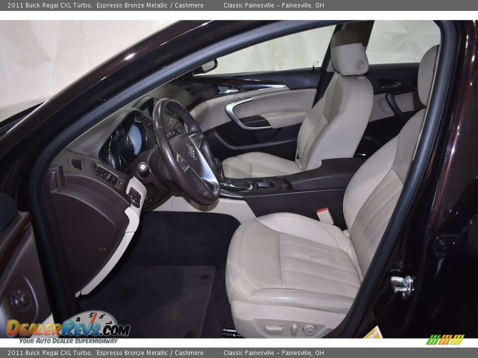 Front Seat of 2011 Buick Regal CXL Turbo Photo #8