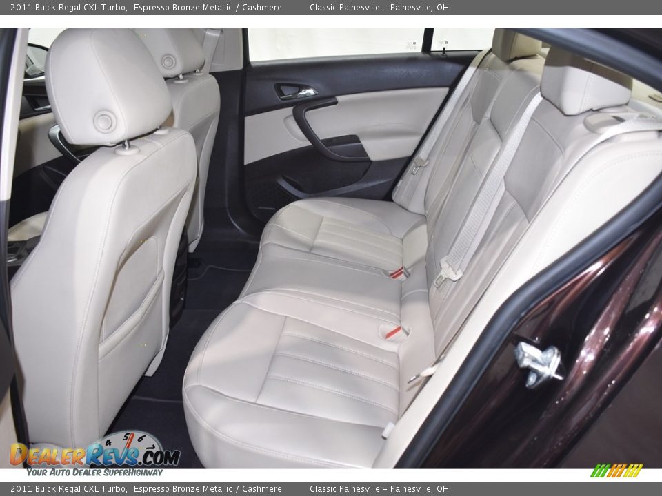 Rear Seat of 2011 Buick Regal CXL Turbo Photo #9
