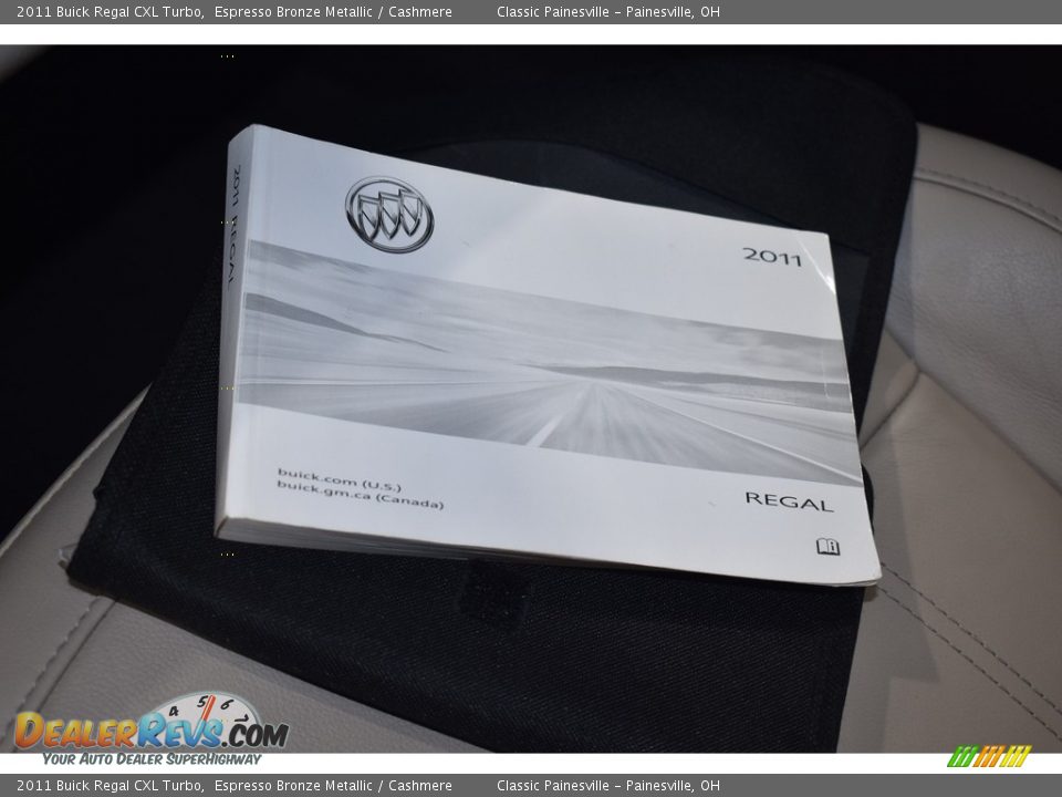 2011 Buick Regal CXL Turbo Espresso Bronze Metallic / Cashmere Photo #18