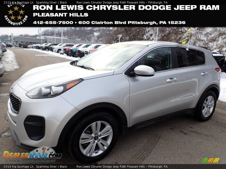 2019 Kia Sportage LX Sparkling Silver / Black Photo #1