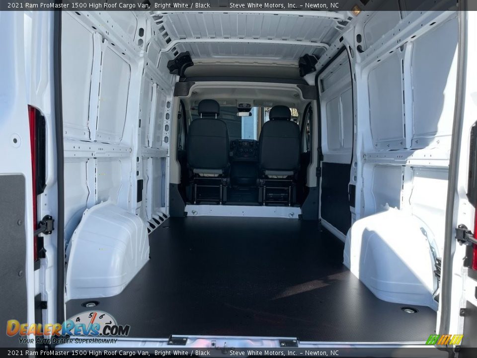 2021 Ram ProMaster 1500 High Roof Cargo Van Bright White / Black Photo #12