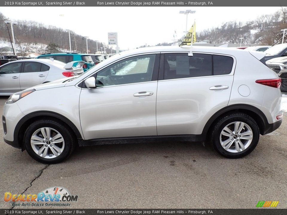 2019 Kia Sportage LX Sparkling Silver / Black Photo #2