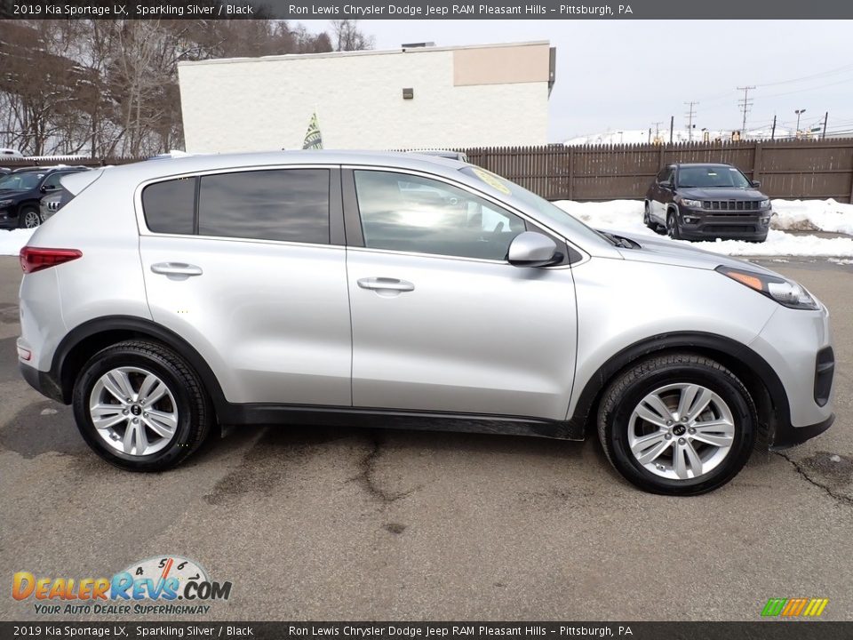 2019 Kia Sportage LX Sparkling Silver / Black Photo #7