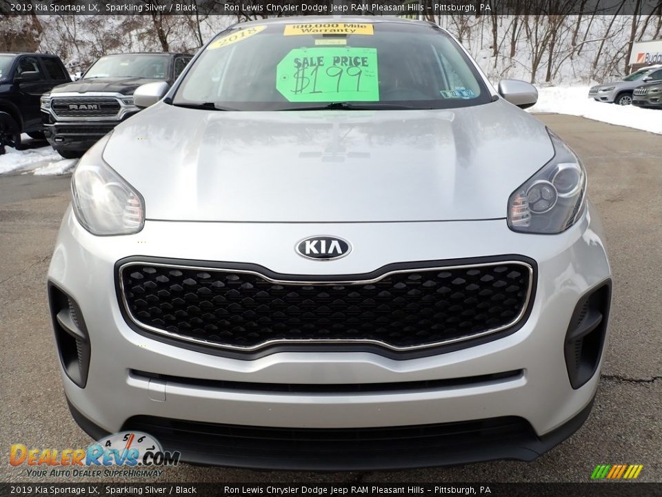 2019 Kia Sportage LX Sparkling Silver / Black Photo #9