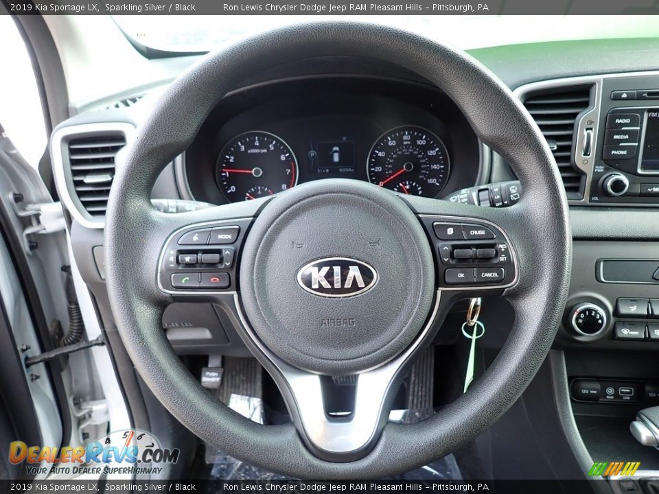 2019 Kia Sportage LX Sparkling Silver / Black Photo #16