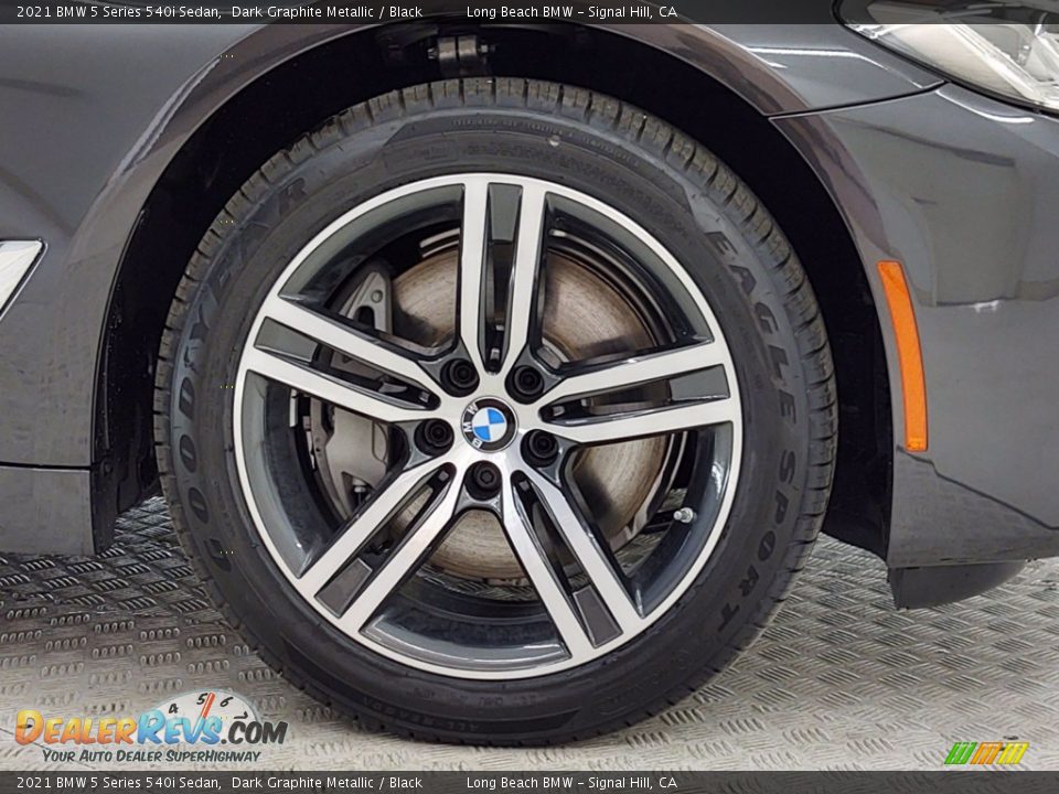 2021 BMW 5 Series 540i Sedan Wheel Photo #3