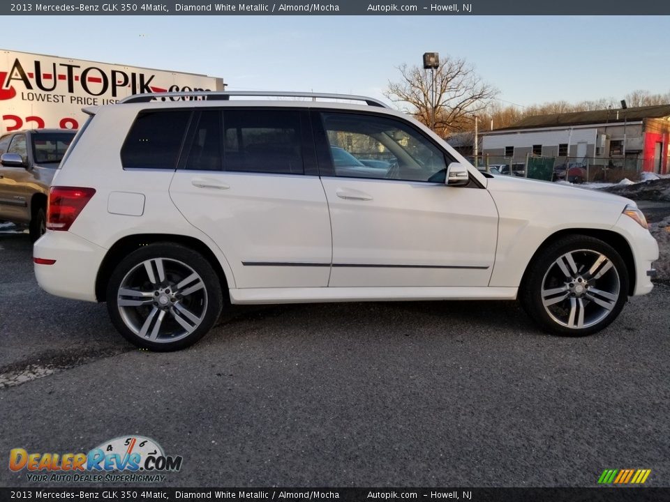 2013 Mercedes-Benz GLK 350 4Matic Diamond White Metallic / Almond/Mocha Photo #3