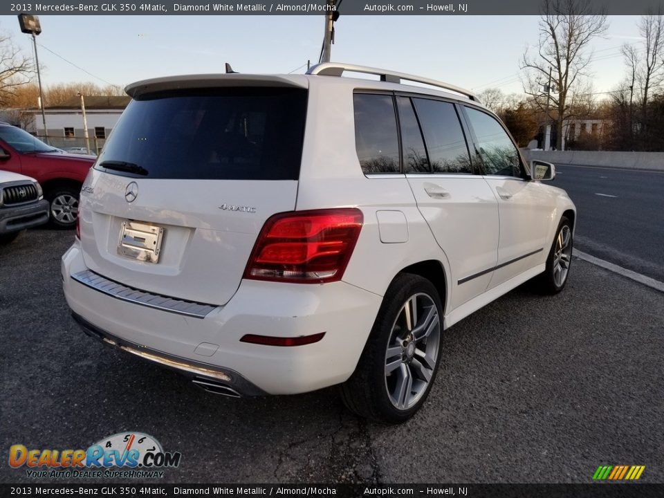 2013 Mercedes-Benz GLK 350 4Matic Diamond White Metallic / Almond/Mocha Photo #4