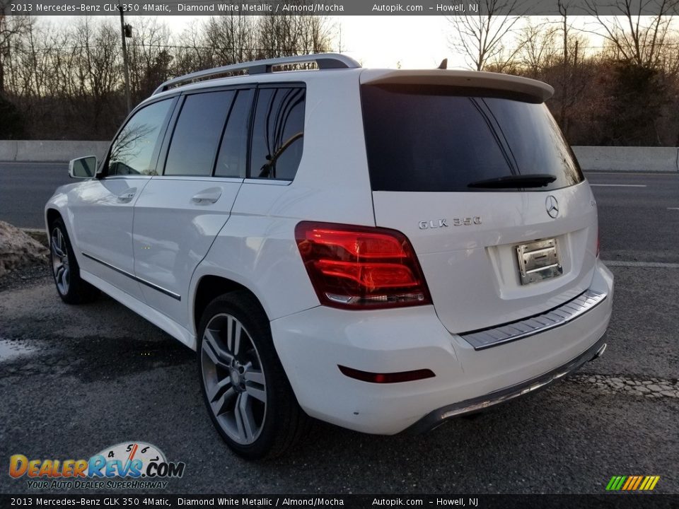 2013 Mercedes-Benz GLK 350 4Matic Diamond White Metallic / Almond/Mocha Photo #6