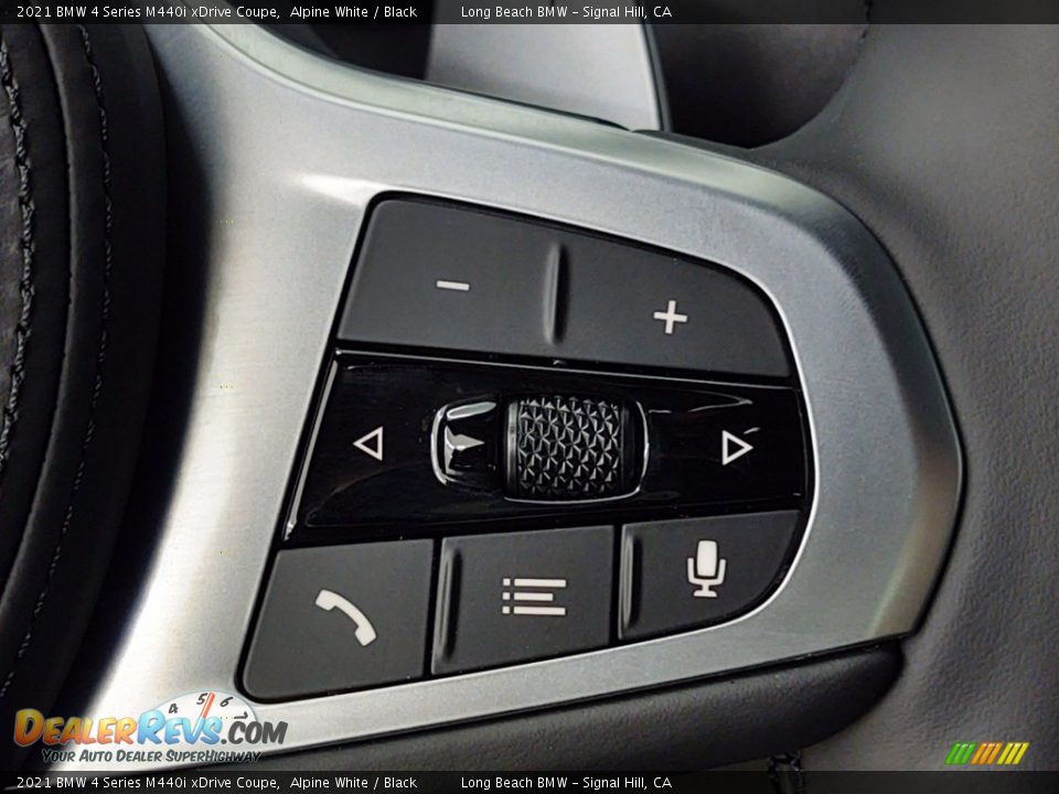 2021 BMW 4 Series M440i xDrive Coupe Steering Wheel Photo #10