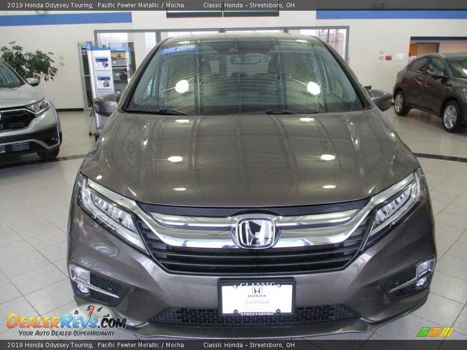 2019 Honda Odyssey Touring Pacific Pewter Metallic / Mocha Photo #2