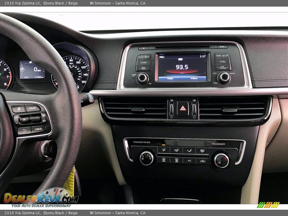 Controls of 2016 Kia Optima LX Photo #5