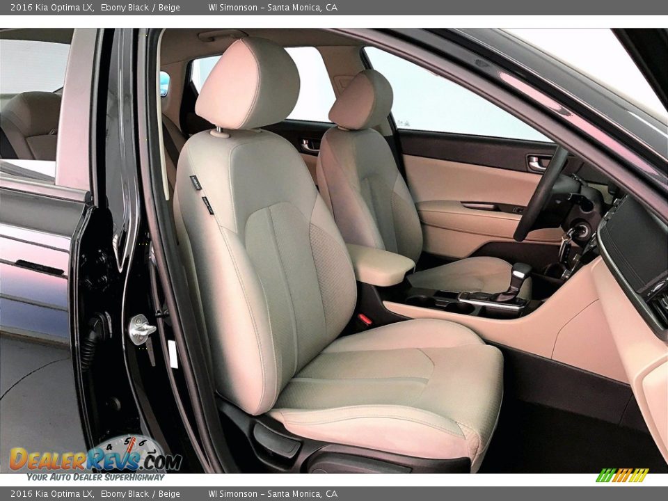 Front Seat of 2016 Kia Optima LX Photo #6