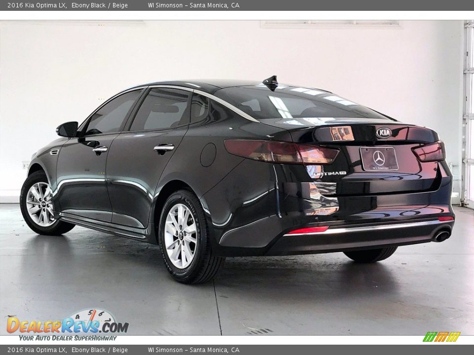 2016 Kia Optima LX Ebony Black / Beige Photo #10