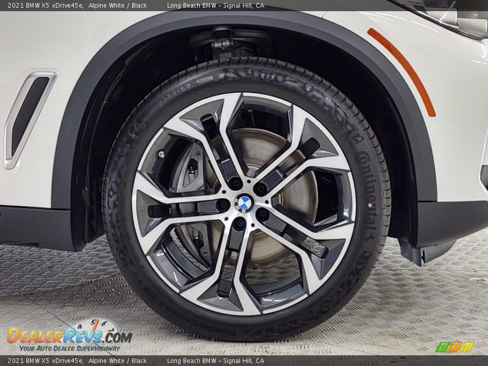 2021 BMW X5 xDrive45e Alpine White / Black Photo #3