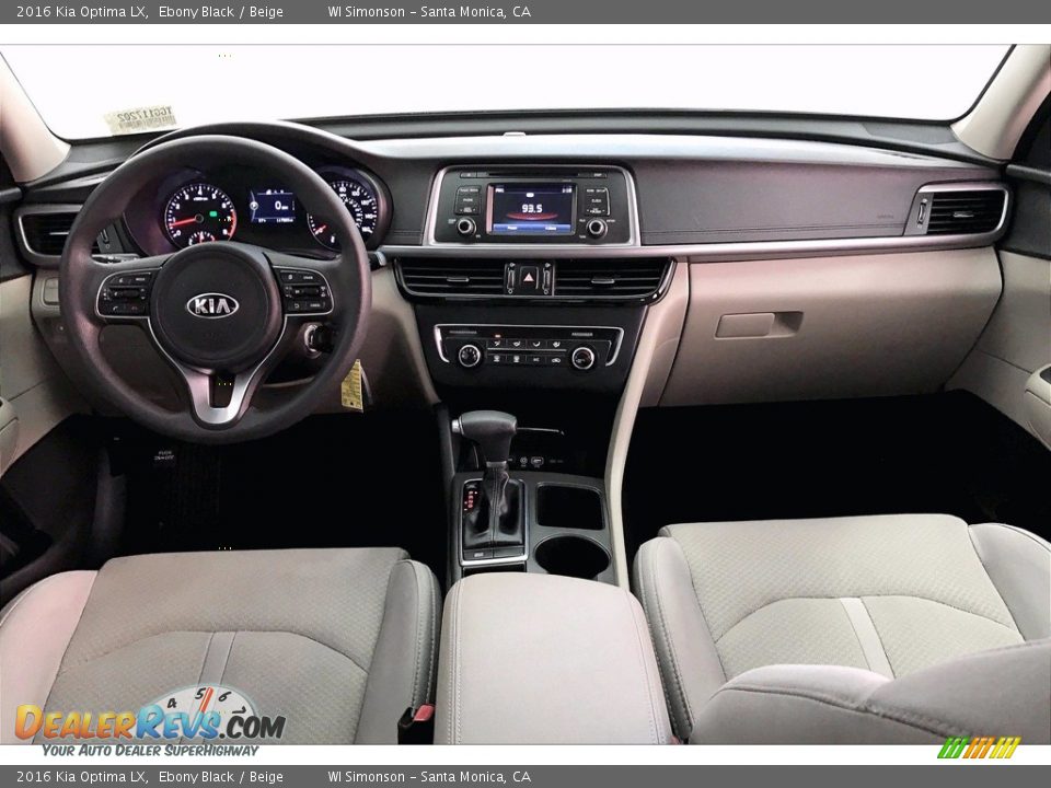 Beige Interior - 2016 Kia Optima LX Photo #15